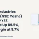 Yasho Industries Limited NSE YASHO Q2 FY27 Results