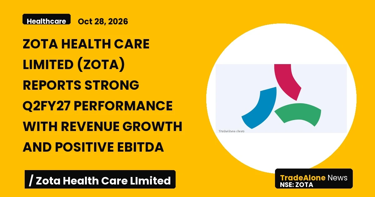 Zota Health Care Limited Q2 FY27 Results